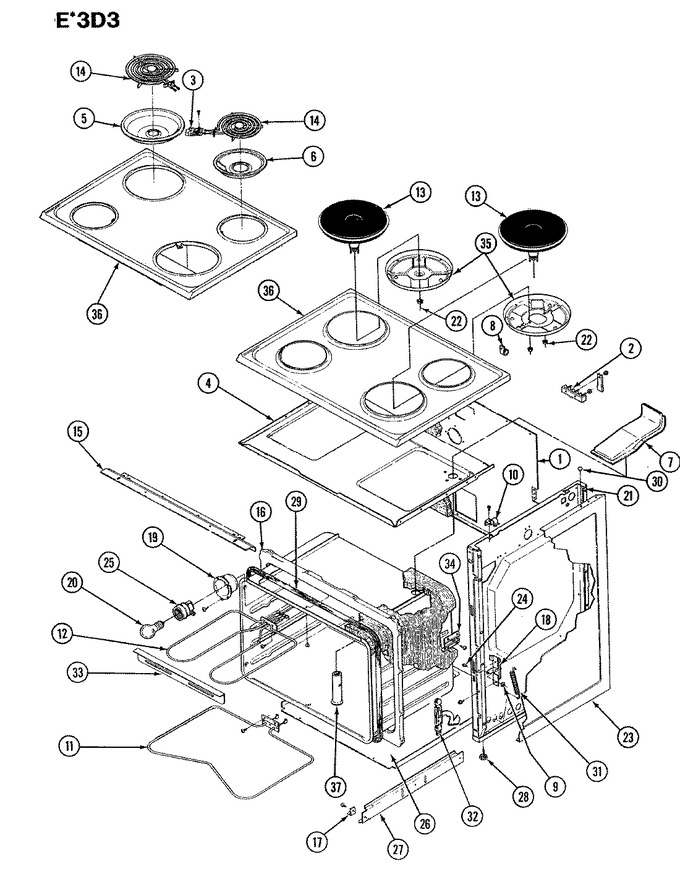 Diagram for CEA3D3X