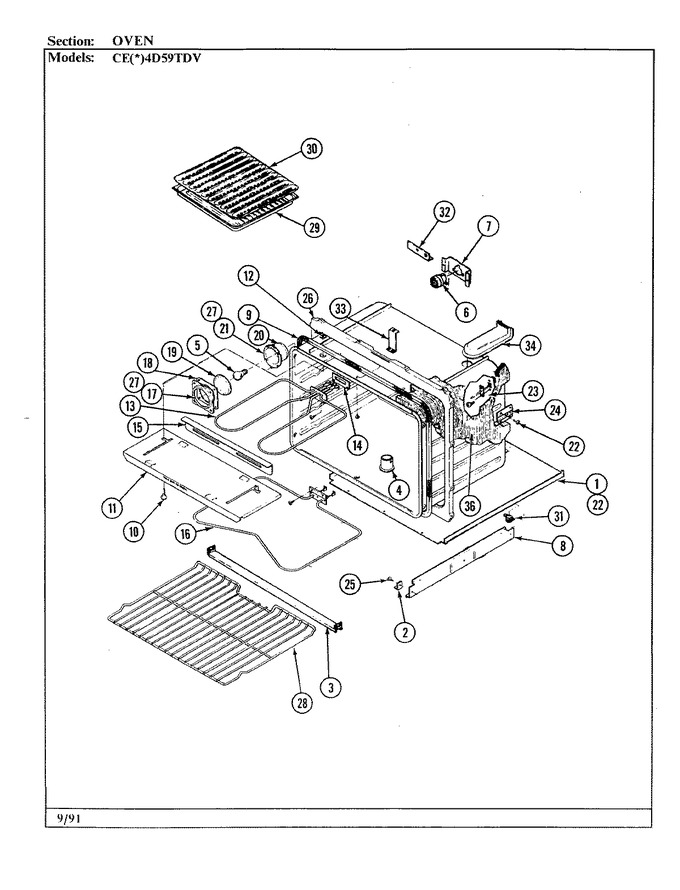 Diagram for CEW4D59TDV