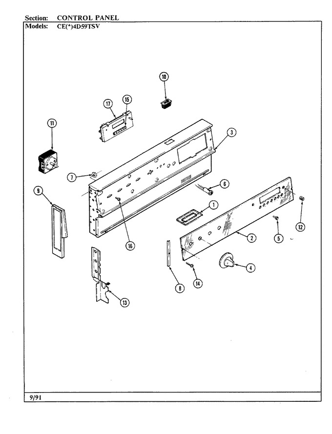 Diagram for CEW4D59TSV