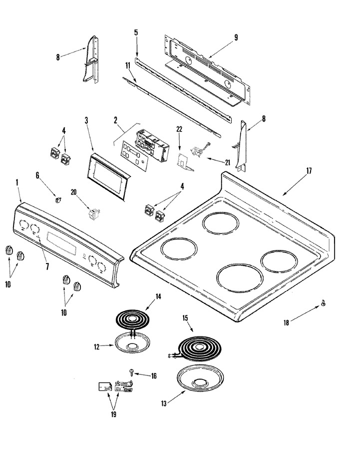 Diagram for CER4351AGW