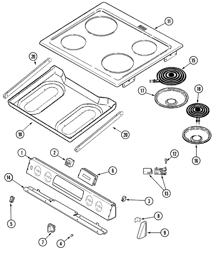 Diagram for CES1350AAH