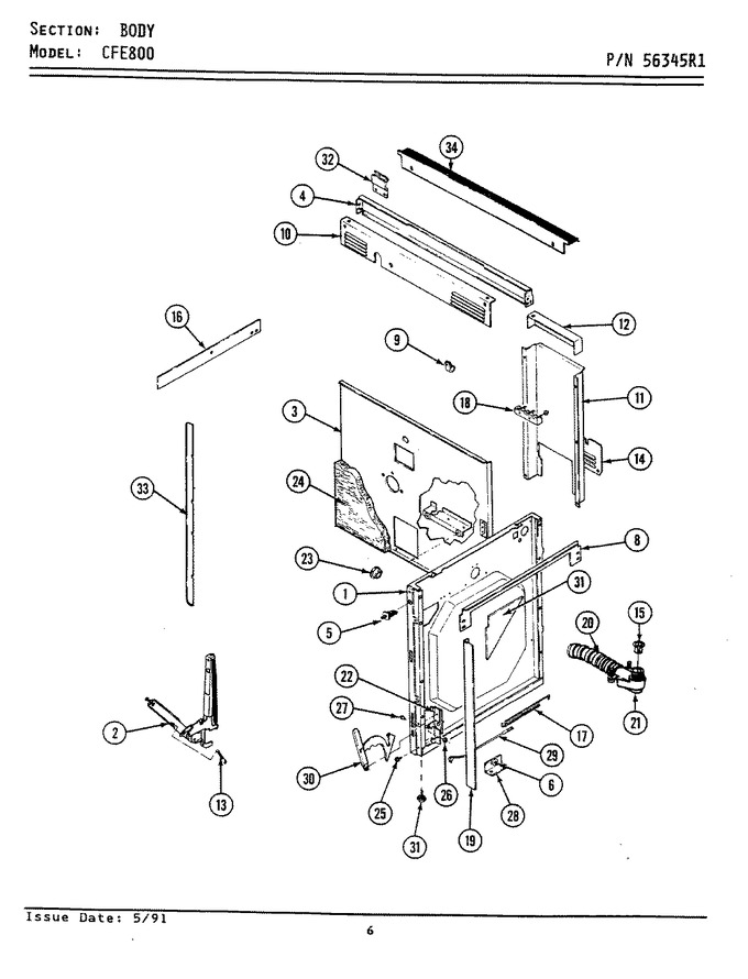 Diagram for CFE800