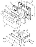 Diagram for 02 - Door/drawer (cg3131wrx)