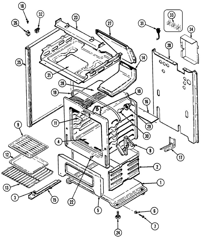 Diagram for H3131WUW