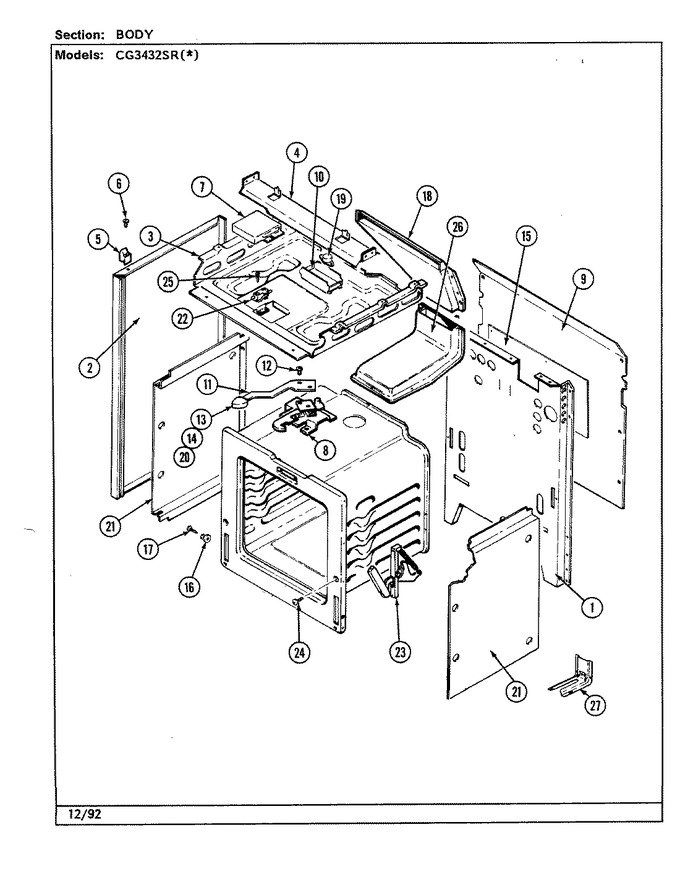 Diagram for CG3432SRA