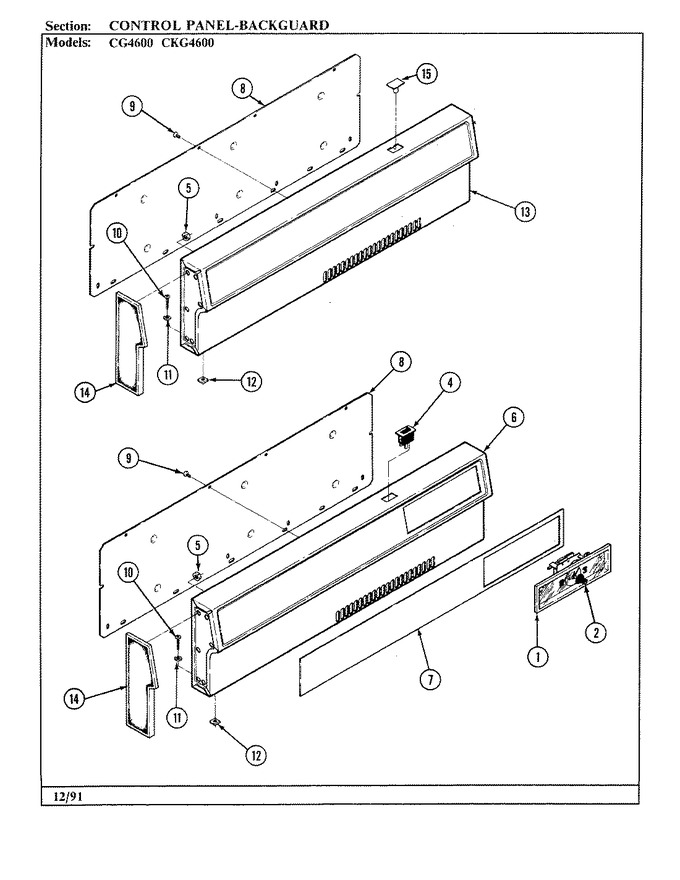 Diagram for CG4616MW429RG