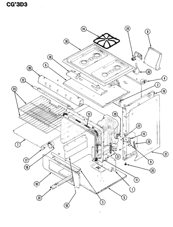 Diagram for CGW3D3WK