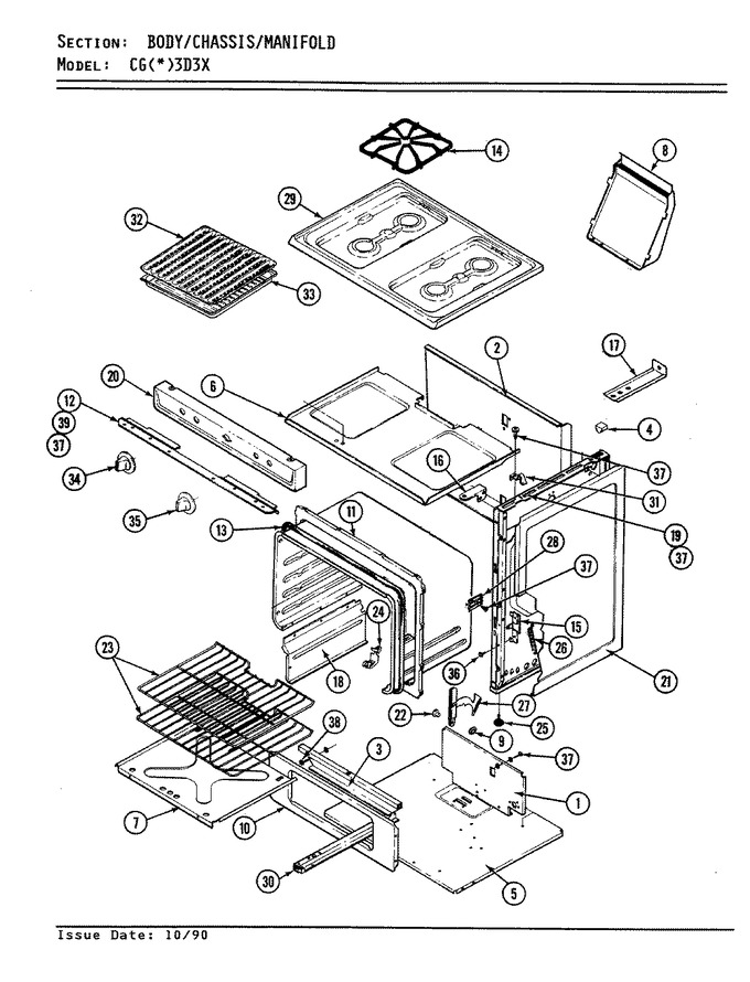 Diagram for CGW3D3X