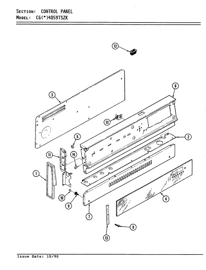 Diagram for CGA4D59TSZK