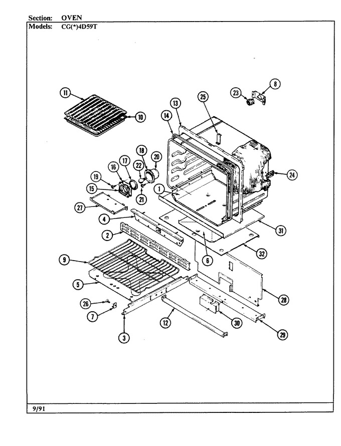 Diagram for CGA4D59TZK