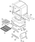 Diagram for 04 - Oven/base