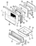 Diagram for 02 - Door/drawer