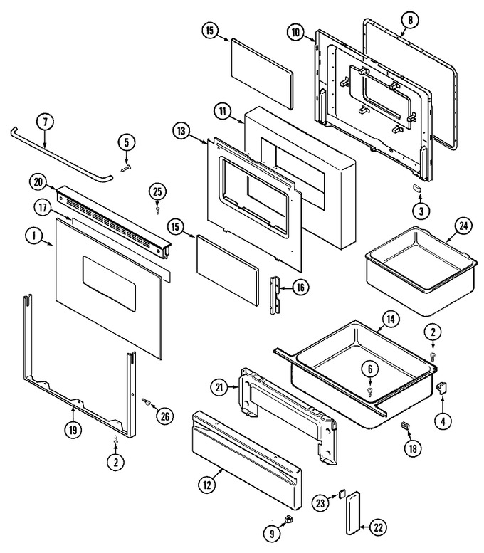 Diagram for CRE8600CCW