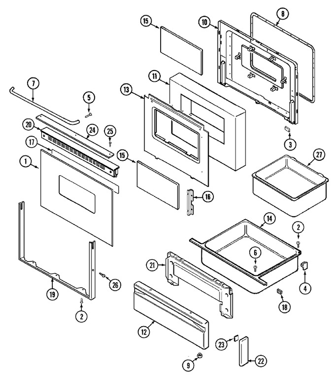 Diagram for CRE9400BCL