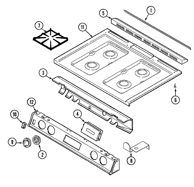 Diagram for CHG9800BAM