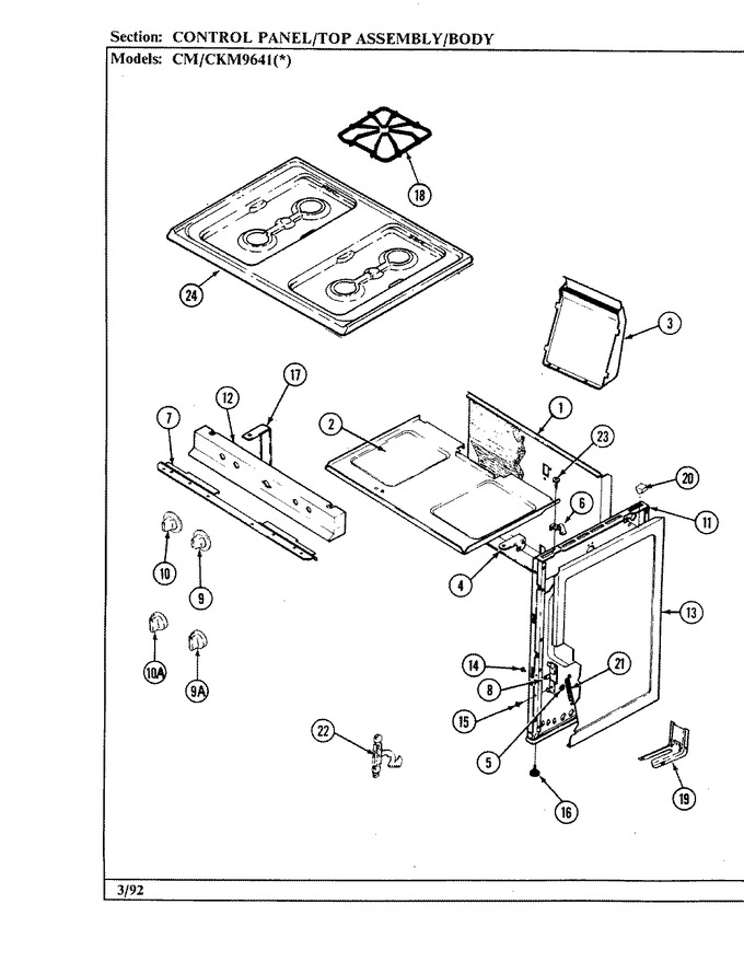 Diagram for CKM9641W589RGC