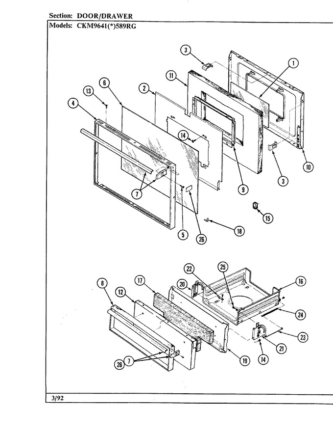 Diagram for CKM9641W589RGD