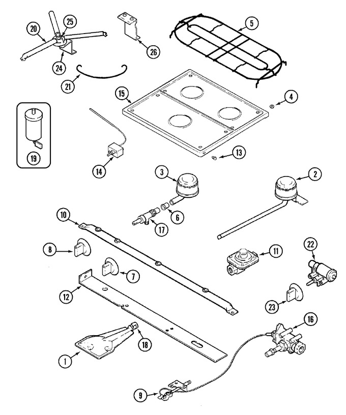 Diagram for CLY2232BDH