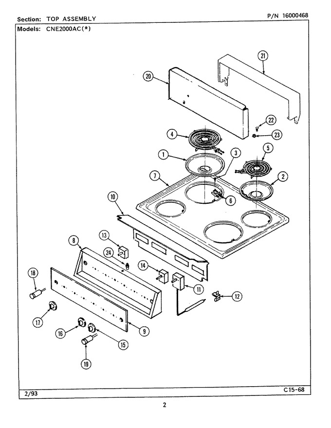 Diagram for CNE2000ACW