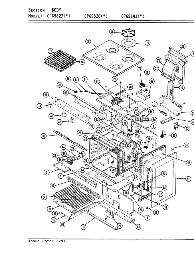 Diagram for CPG9827A569A