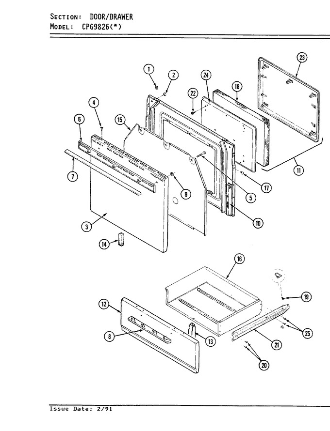 Diagram for CPG9826A539A