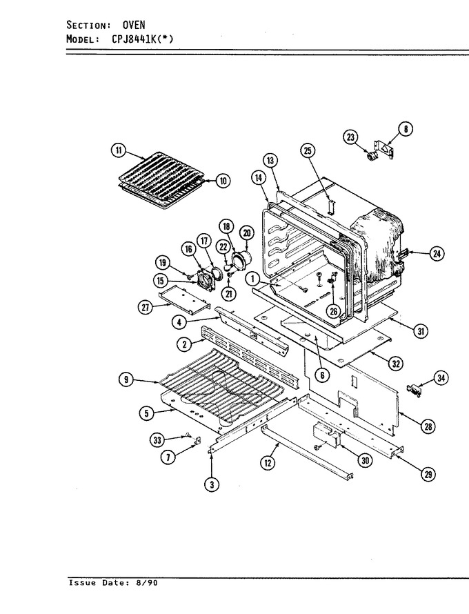 Diagram for CPJ8441KW919D