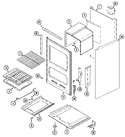 Diagram for 03 - Oven/body