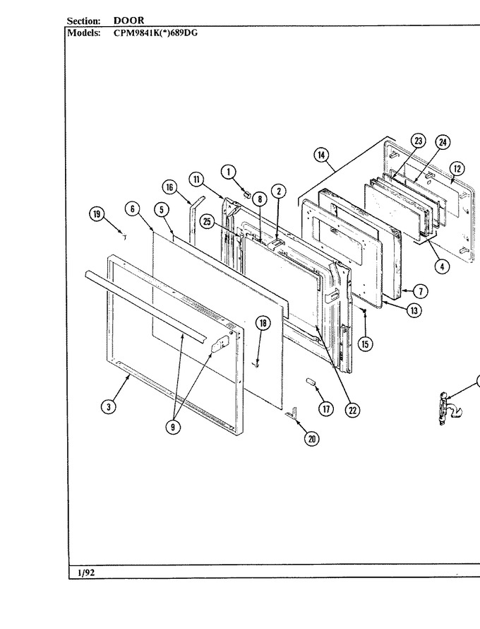 Diagram for CPM9841KW689DG