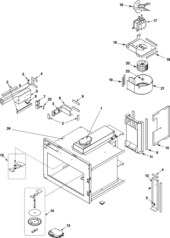 Diagram for HDC18SD (BOM P1330505M)