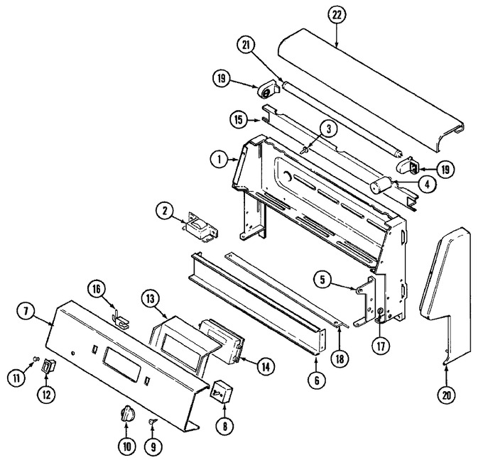 Diagram for CRE8700DDM