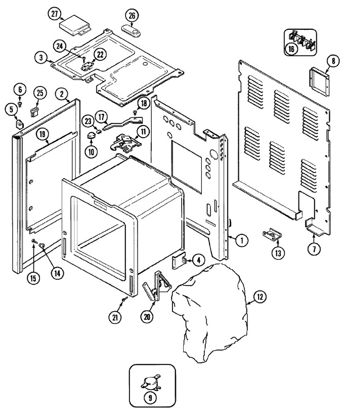 Diagram for CRE9300BCW