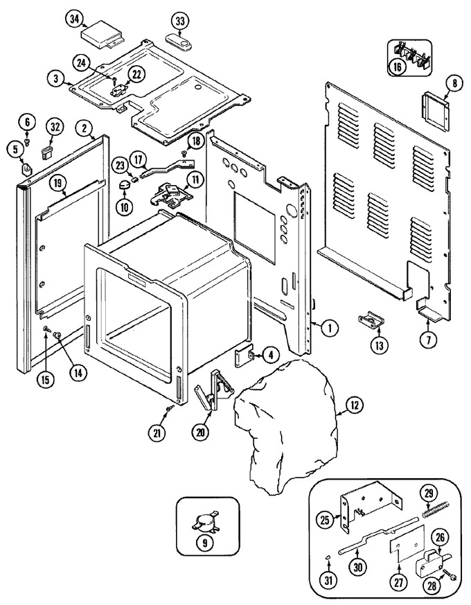 Diagram for CRE9400CCB