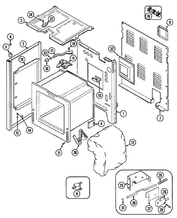 Diagram for CRE9530BCM