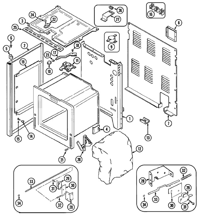 Diagram for CRE9600BCL