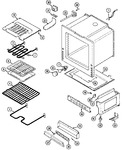 Diagram for 04 - Oven/base