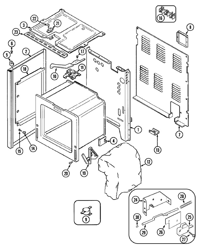 Diagram for CRE9600CGE