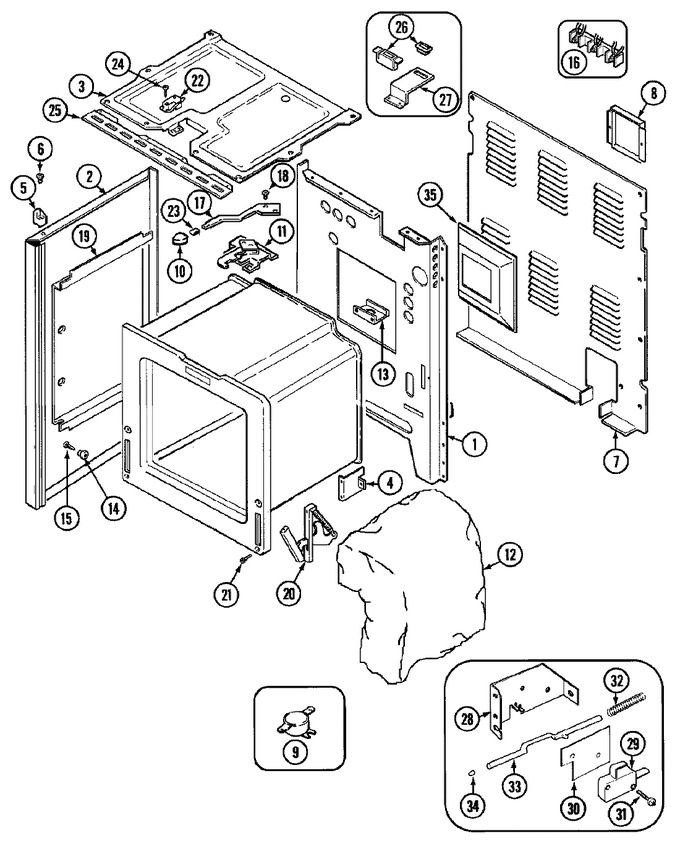 Diagram for CRE9830BCM