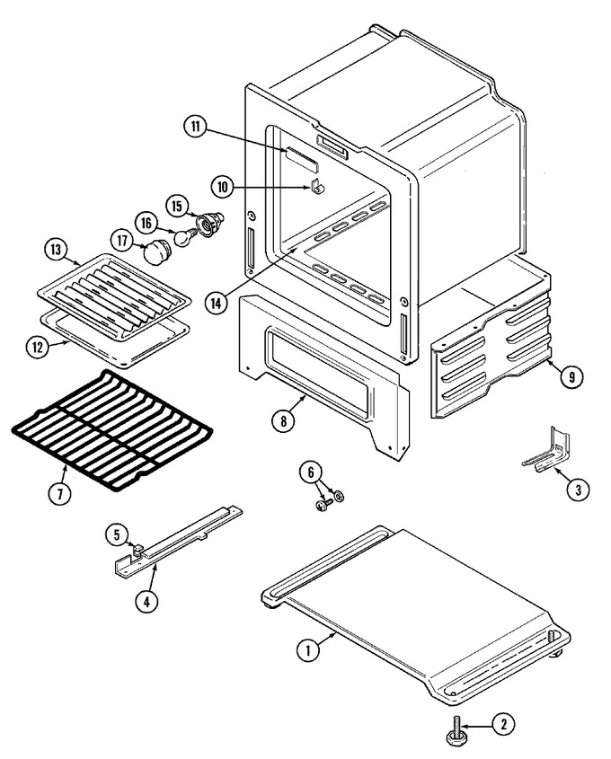 Diagram for CRG7500AAL