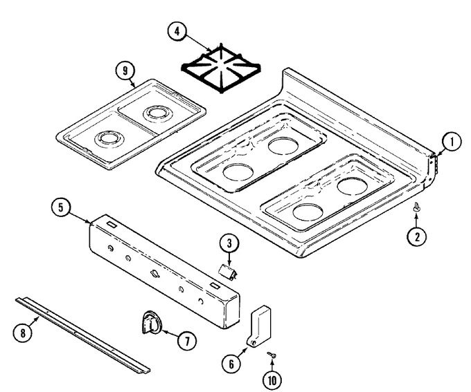 Diagram for CRG7700CAW