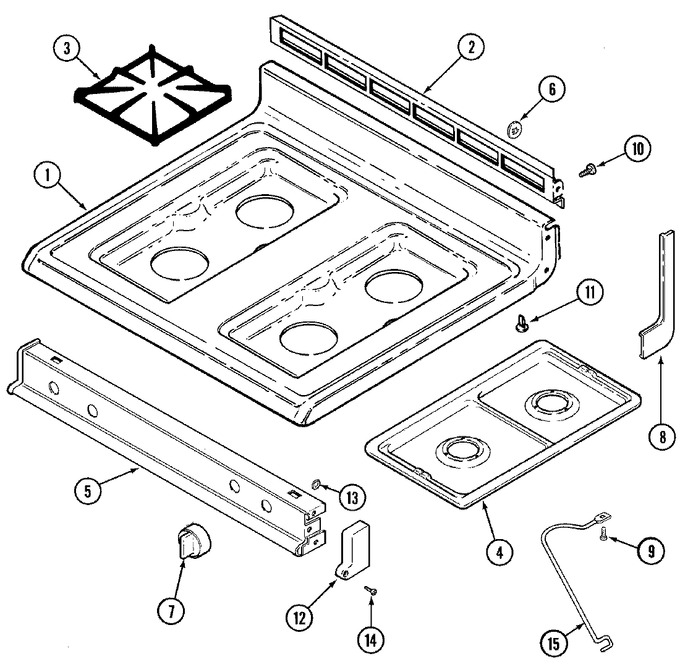 Diagram for CRG9600AAW