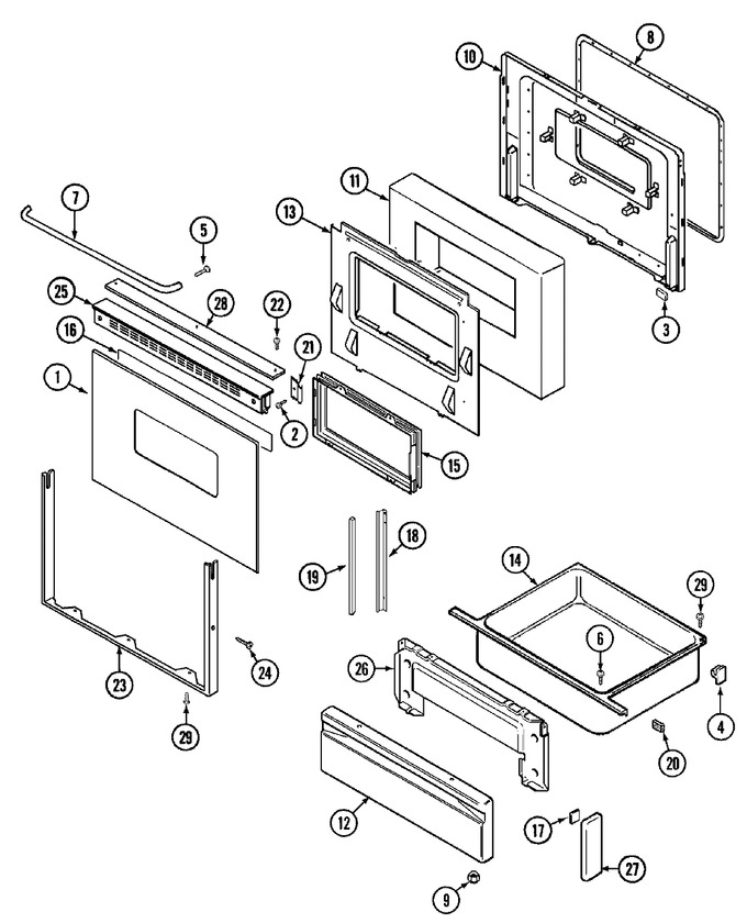 Diagram for CRG9800BAL