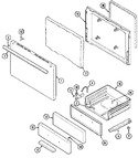 Diagram for 02 - Door/drawer