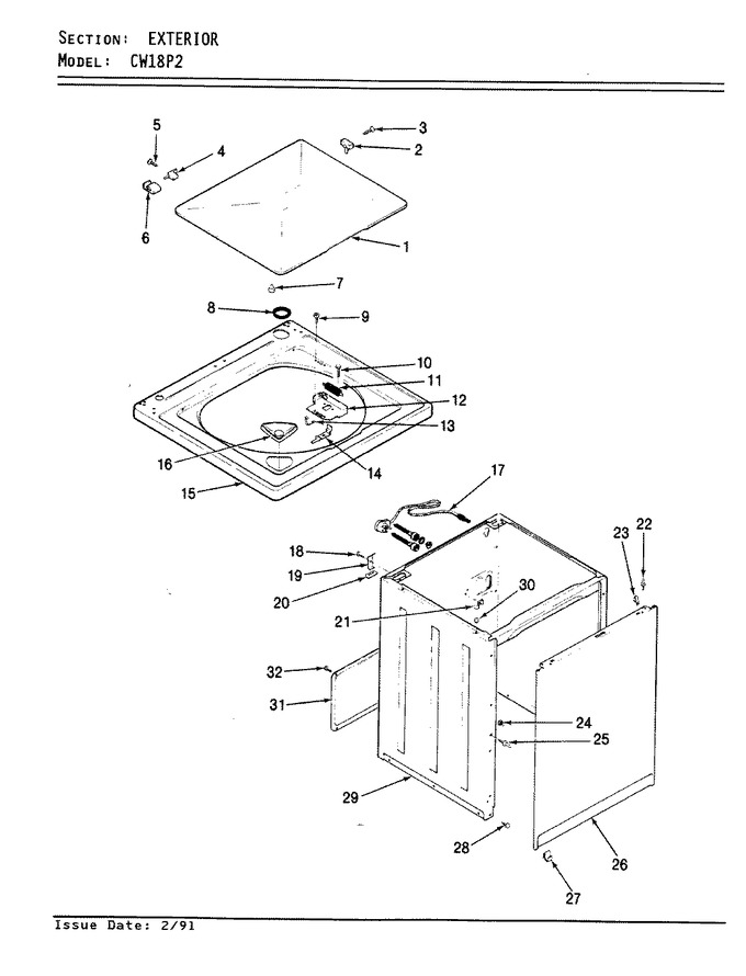 Diagram for CW18P2A