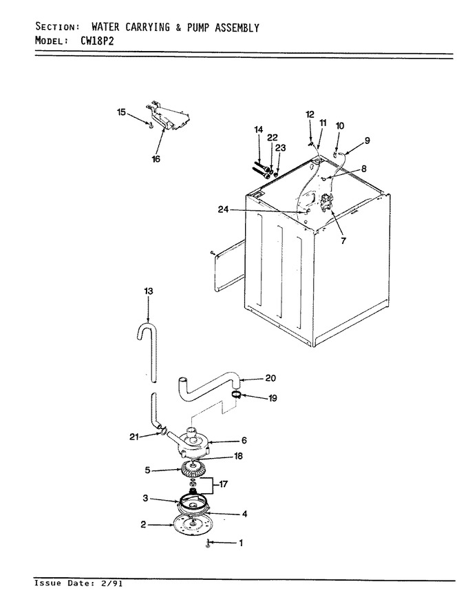 Diagram for CW18P2W