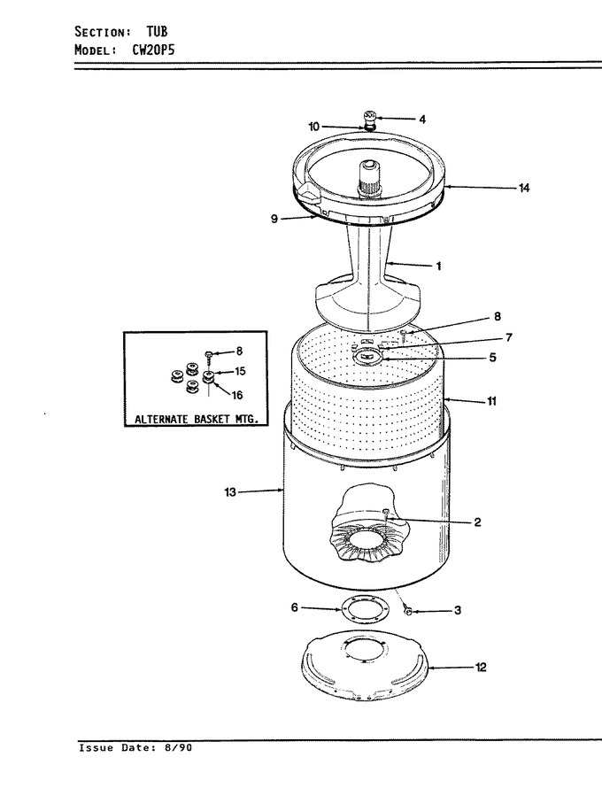 Diagram for CW20P5W