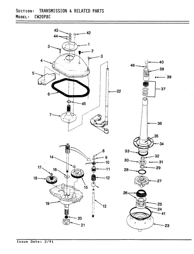 Diagram for CW20P8WC