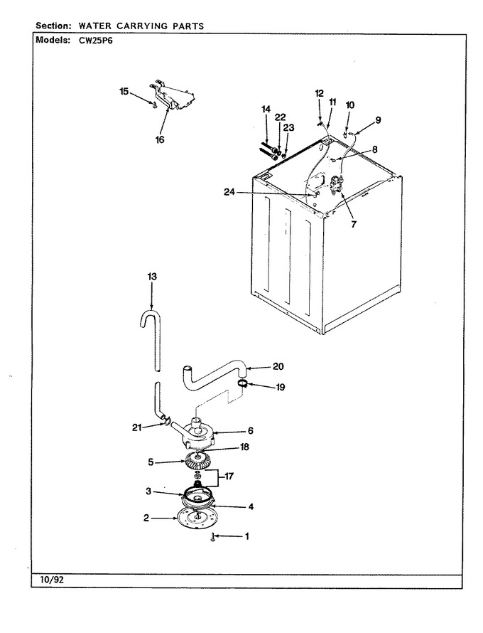 Diagram for CW25P6A