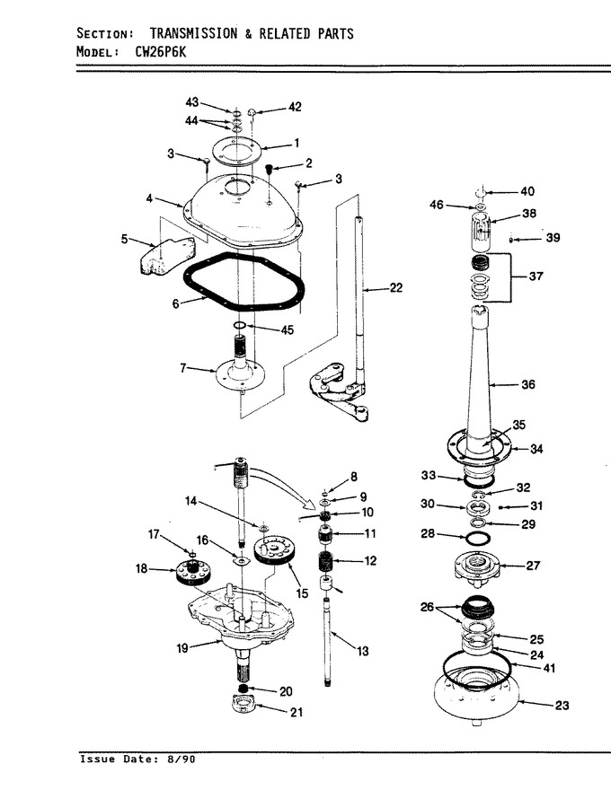 Diagram for CW26P6KW