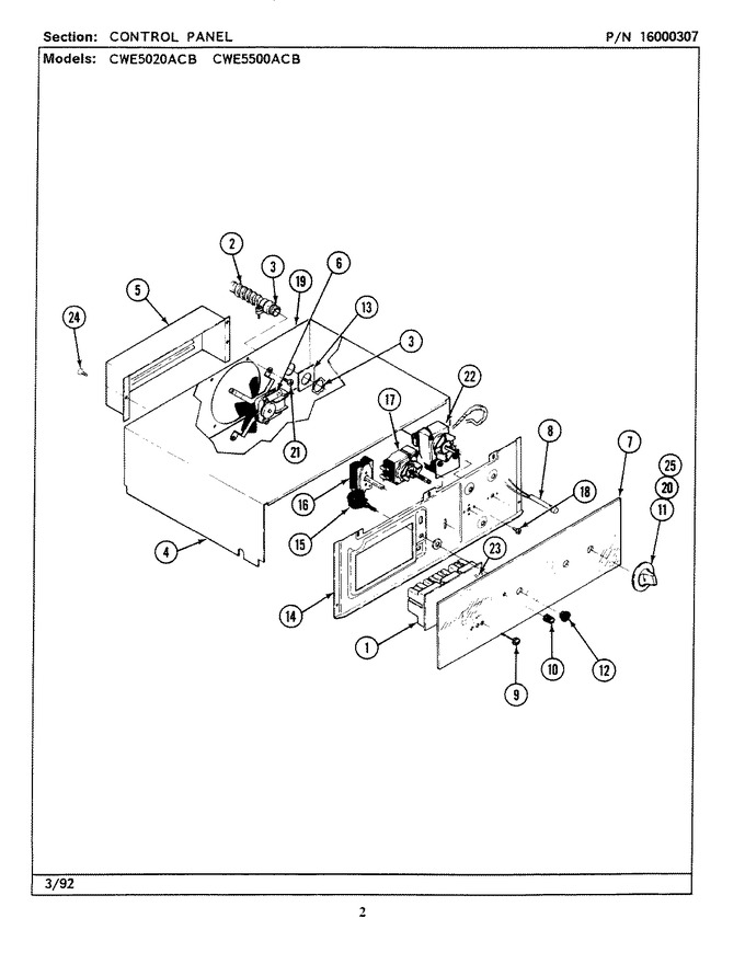 Diagram for CWE5020ACB