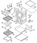 Diagram for 06 - Oven (cwe5800acb/ace)